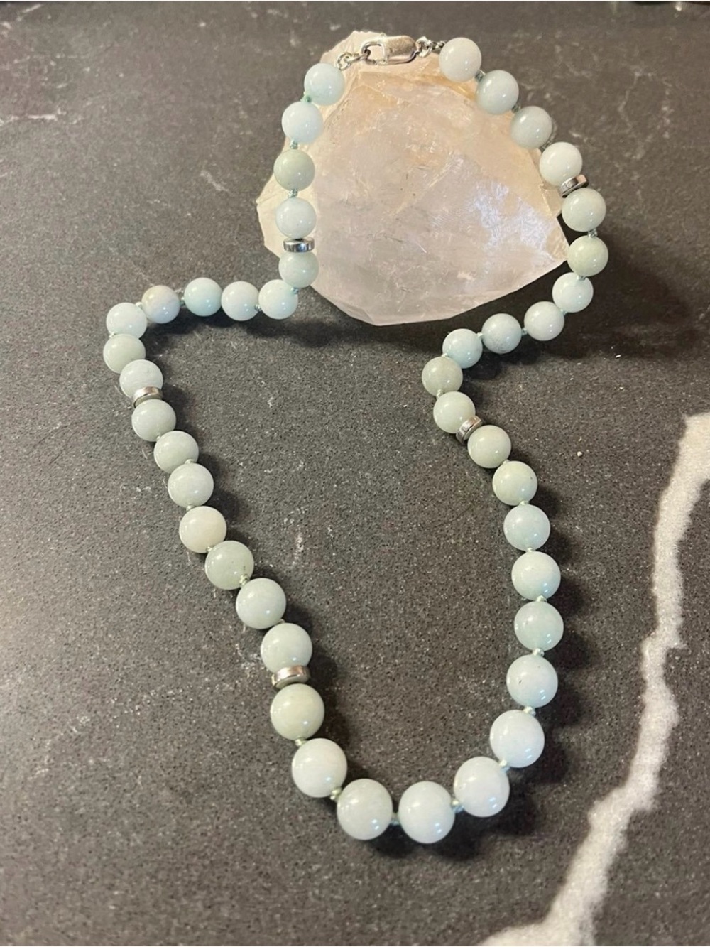 Chalcedony necklace